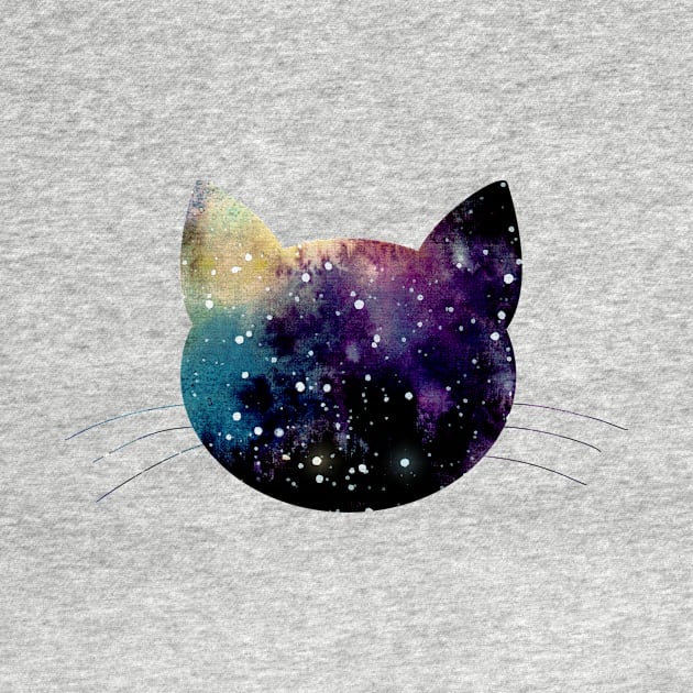 Cat and Nebula by Cordata